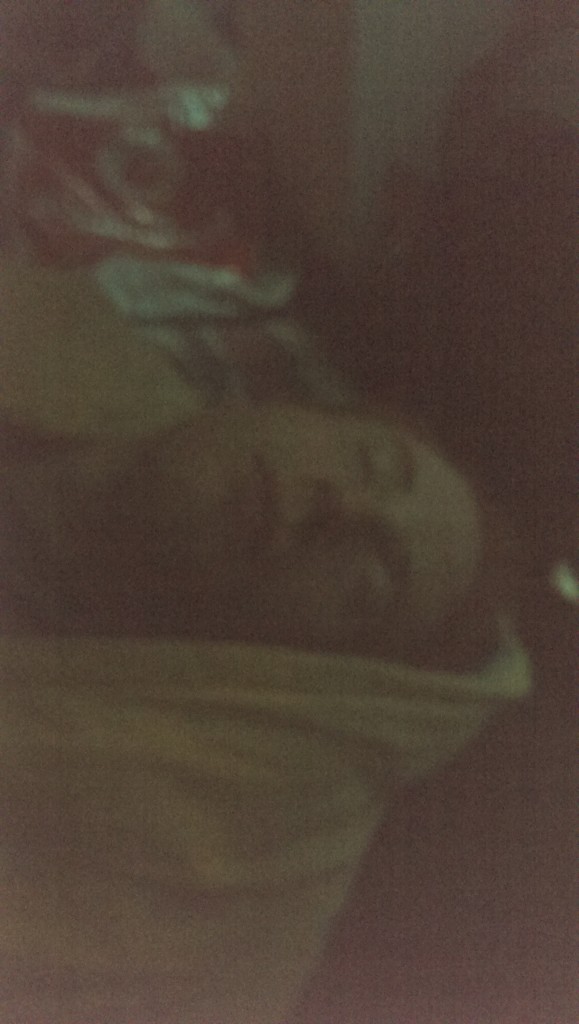 Took a picture of sleeping Luke ehehe